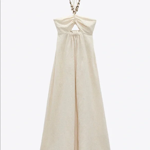 ZARA Gauze Dress NWT - Picture 5 of 5